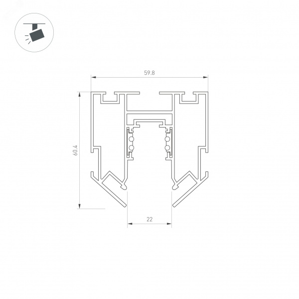 INTELLIGENT ARLIGHT Кнопочная панель KNX-304-23-IN Silver (BUS, Frameless) (IARL, IP20 Металл, 2 года)