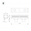 INTELLIGENT ARLIGHT Кнопочная панель KNX-304-23-IN Silver (BUS, Frameless) (IARL, IP20 Металл, 2 года)