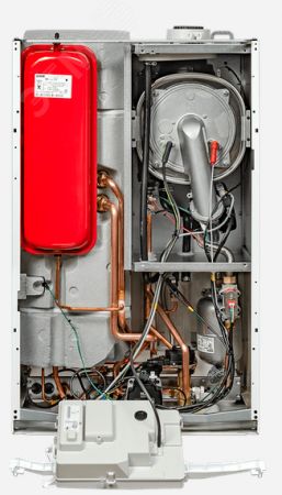 Котел газовый NUVOLA DUO-TEC+ 16 настенный 16 кВт конденсационный двухконтурный с закрытой камерой сгорания с встроенным бойлером из нержавеющей стали емкостью 45 л, с прогрессивным модуляционным насосом