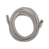 Патч-корд S/FTP CAT 6A (10G), RJ45-RJ45, 28AWG, LSZH, серый, 5м,
