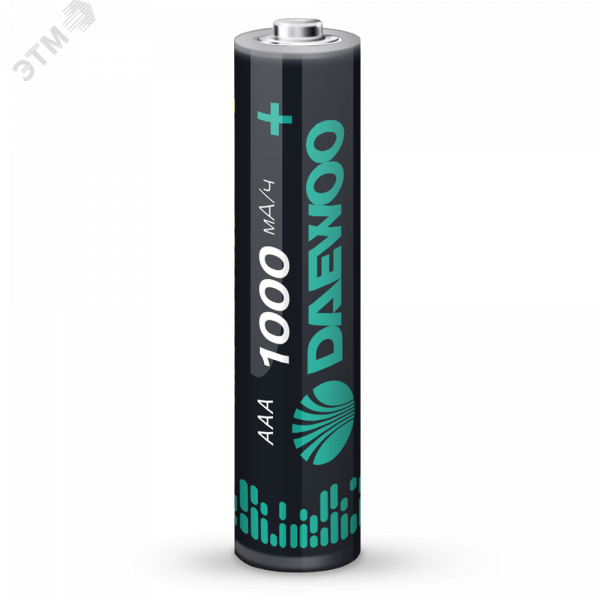 Аккумулятор DAEWOO AAА (1000mAh) Ni-MH блистер, 2 шт.
