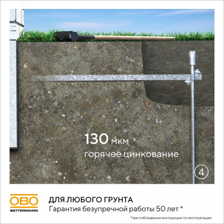 Комплект заземления 6 м