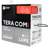 Витая пара TERACOM PRO 5E U/UTP 4 пары solid OUT 24AWG LDPE черный 305м