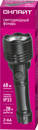 Фонарь светодиодный OPT-CP05-2AA для работы 1 LED, 0.5В