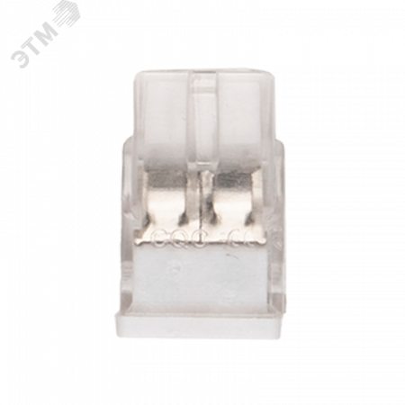 Клеммы монтажные PTC-2P 2273-242 450V 32A 0,14-4.0mm2 , 2 отверстия,  прозрачные, с пастой,  100 шт.