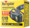 Фонарь светодиодный NPT-H39-ACCU 1XPE LED, 3Вт + 1COB, 3Вт налобный аккумуляторный