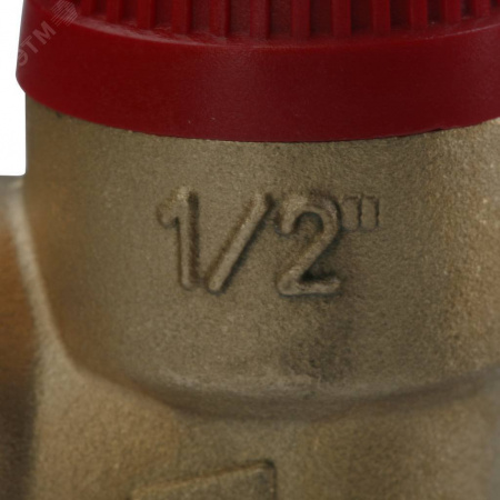 Клапан предохранительный 25x1/2' для систем отопления 2.5бар, Kvs=0.57м3/ч