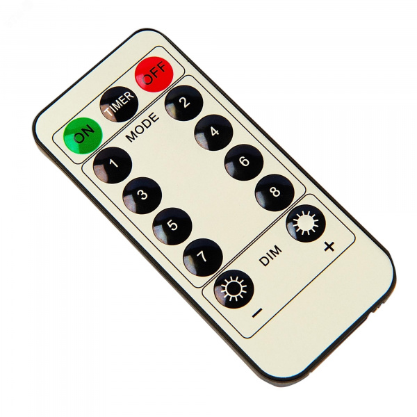 Бахрома светодиодная 20 м ULD-B20007-480/DTA/RC WARM WHITE IP44 с пультом 480 светодиодов теплый белый свет прозрачный провод