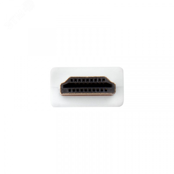 Кабель HDMI - HDMI 1.4, 1.5 м., белый GOLD
