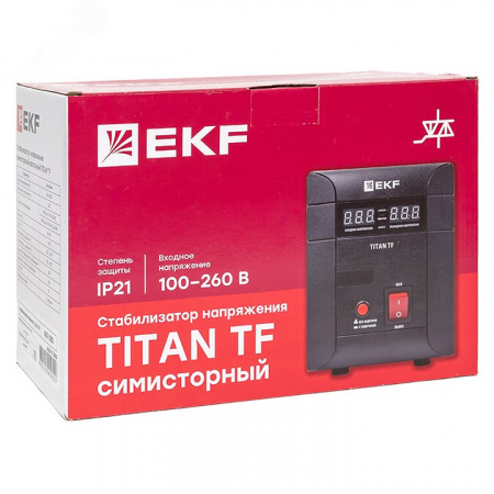 Стабилизатор напряжения симисторный TITAN -TF-1500 EKF