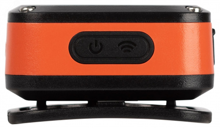 Фонарь налобный светодиодный GA-812 Orange аккумуляторный 3+3 Bт сенсорное управление 5 режимов USB type C