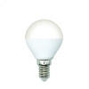 Лампа светодиодная Форма шар матовая Теплый белый свет 3000K LED-G45-5W/3000K/E14/FR/SLS
