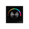 Панель SMART-P8-RGB-G-IN Black (12-24V, 3x4A, Rotary, 2.4G) (, IP20 Пластик, 5 лет)