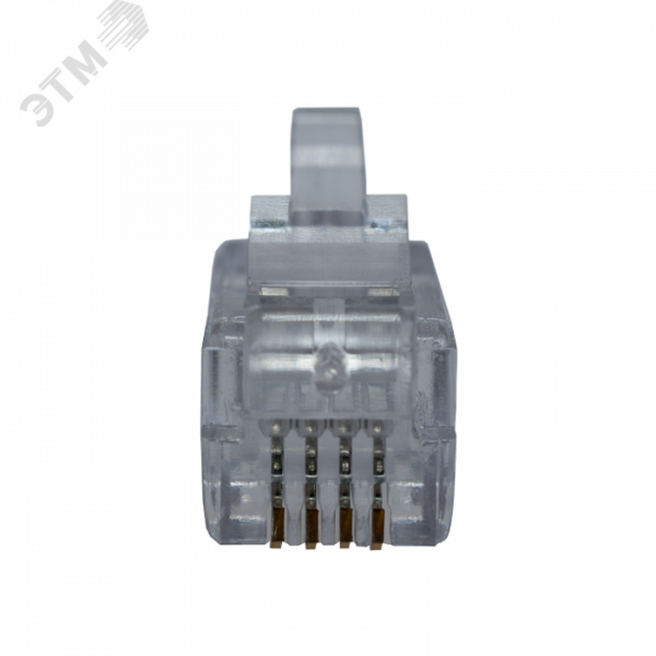 Коннекторы 4P4C (Телефонные разъемы) (RJ-11) Уп. 100шт.