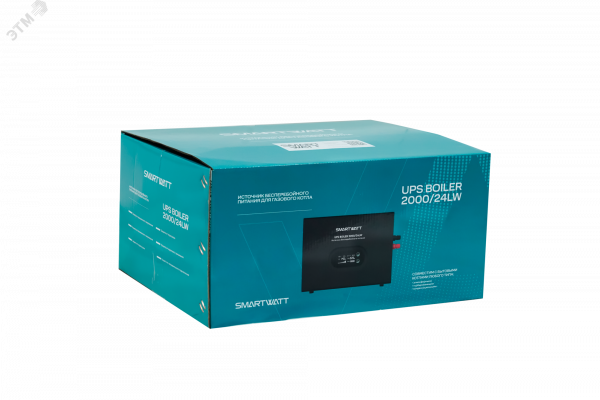 Источник бесперебойного питания для котла отопления 2000ВА SMARTWATT UPS BOILER 2000/24LW