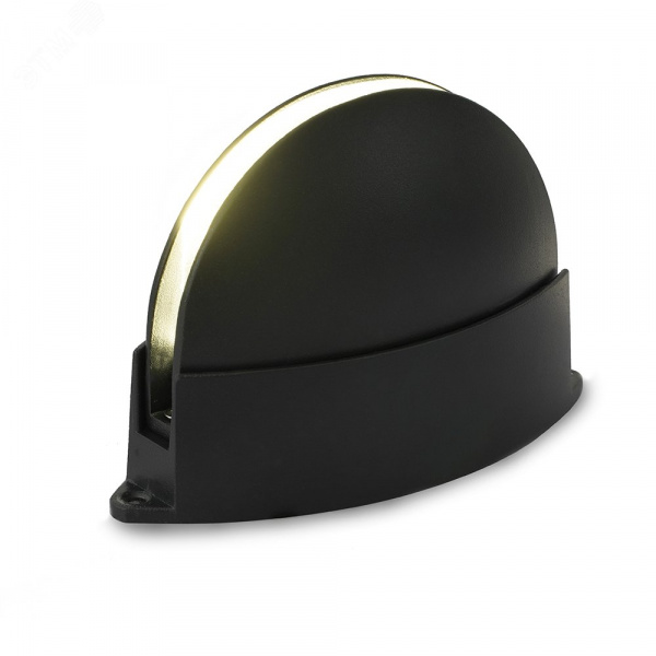Светильник светодиодный 6w 4000К IP54 черный