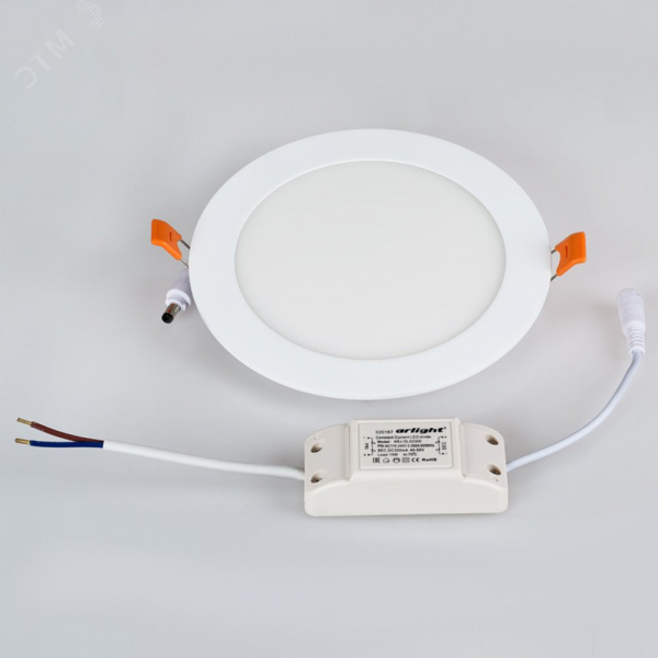 Светильник DL-172M-15W Day White (ARL, IP40 Металл, 3 года)