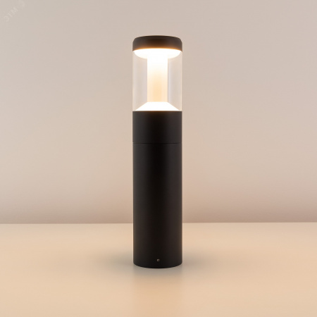Светильник LGD-STEM-BOLL-H500-10W Warm3000 (BK, 185 deg, 230 В) (IP65 Металл, 3 года)