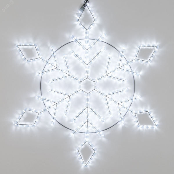 Фигура ARD-SNOWFLAKE-M9-900x900-360LED White 230V, 22W Ardecoled, IP65