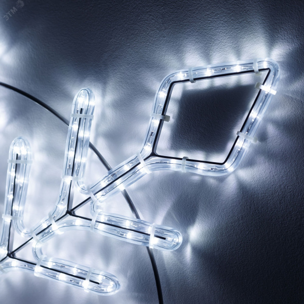 Фигура ARD-SNOWFLAKE-M9-900x900-360LED White 230V, 22W Ardecoled, IP65
