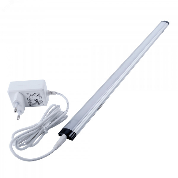 Светильник светодиодный для мебели ULI-F48-5W/4500K SENSOR IP20 SILVER 500х25х9мм 400Lm