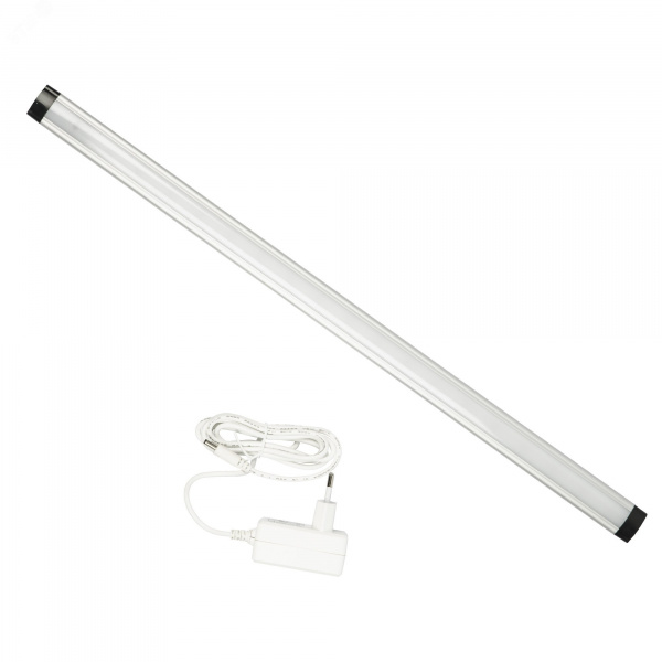 Светильник светодиодный для мебели ULI-F48-5W/4500K SENSOR IP20 SILVER 500х25х9мм 400Lm