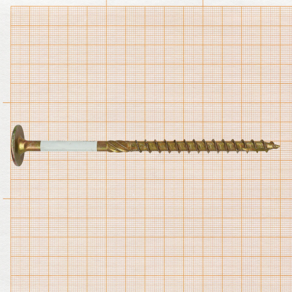Шуруп конструкционный, для дерева, прессшайба TORX 40, ж/п 8x140 (1шт.)
