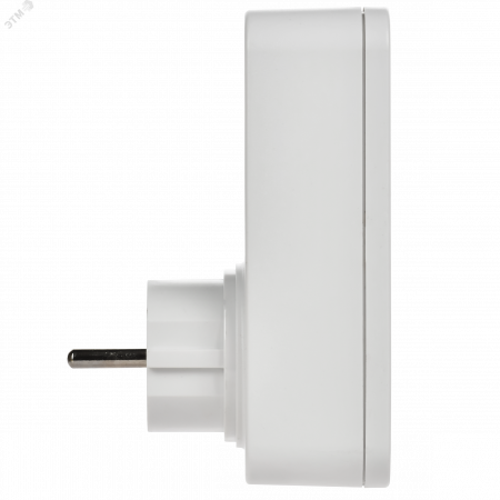 РТЭ-4 Розетка-таймер электронный с USB A+C        15мин-8ч 16А IP20 белый IEK