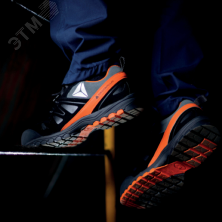 Полуботинки защитные BROOKS3NO40 из спилка серии BROOKLYN S3 SRC цв.черный р.40