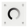 Панель SMART-P4-DIM-G-IN White (12-24V, 4x3A, Sens, 2.4G) (, IP20 Пластик, 5 лет)