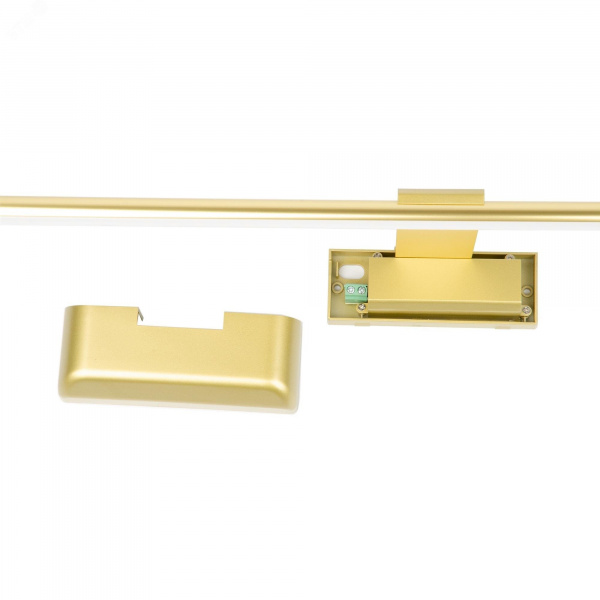 Светильник светодиодный ULT-F32-9W/NW IP20 GOLD для подсветки картин и зеркал. 220V. Белый свет. Корпус алюминий. Золотистый