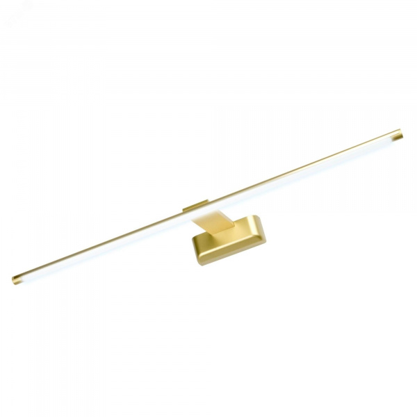Светильник светодиодный ULT-F32-9W/NW IP20 GOLD для подсветки картин и зеркал. 220V. Белый свет. Корпус алюминий. Золотистый