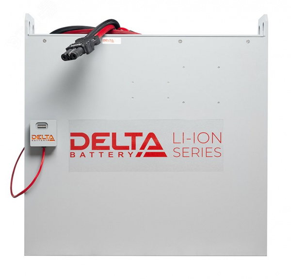 Батарея аккумуляторная тяговая литий-ионная Delta LFP Original 25.6/200 для электротележек с выносным индикатором уровня заряда