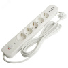 Фильтр сетевой 5-местный с/з 3x1 мм2 1,8 м 250 В 16 А 2 USB-A+2 Type-C белый HM21-51-02
