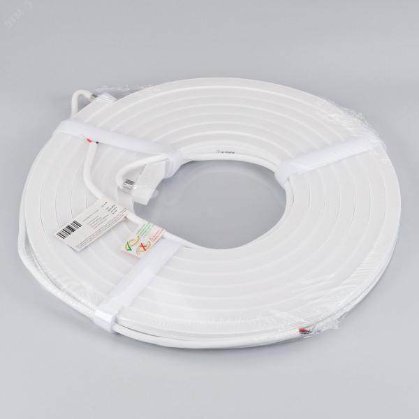 Лента герметичная MOONLIGHT-SIDE-A140-12x17mm 24V Warm3000 9.6 W/m, IP67, 5m, wire x2, вывод кабеля боковой