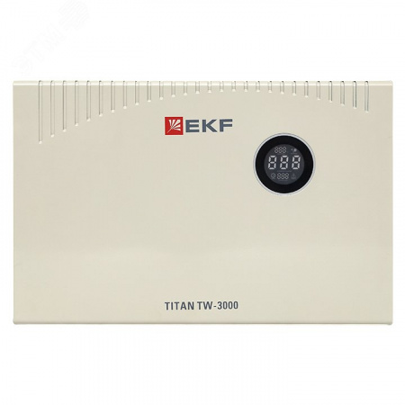 Стабилизатор напряжения симисторный TITAN -ТW-3000 EKF