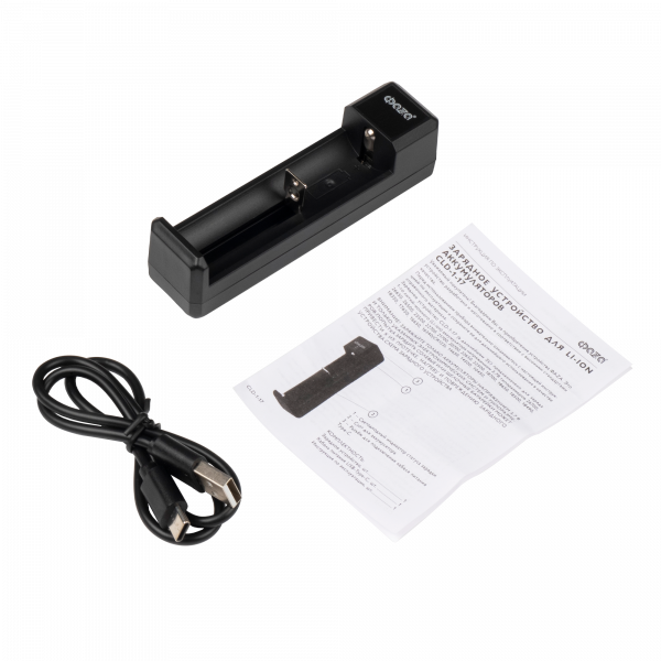 Зарядное устройство для аккумуляторов LI-ION питание от USB с кабелем CLD-1-17 ФАZА