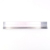 Профиль F-образный 2500х50х13,5 мм (база 8,0) материал алюминий анодированный применяется как крепеж для промышленной щетки полосовой линейной уплотнительной для откатных ворот дверей