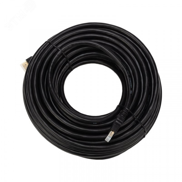 Кабель HDMI - HDMI 1.4, 20м., Gold