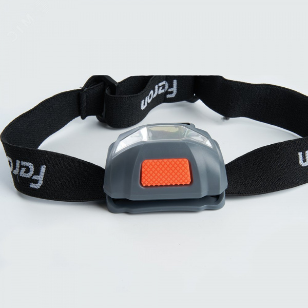 Фонарь светодиодный налобный аккумуляторный 3w 1COB USB IP44 пластик