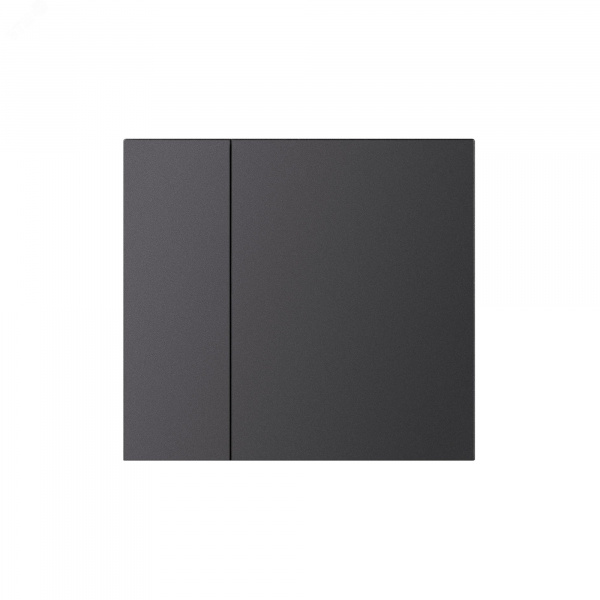 Накладка панели INTELLIGENT ARLIGHT KNX-23-2G-SUF Dark Grey (Backlightless) (IARL, IP20 металл, 2 года)