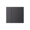 Накладка панели INTELLIGENT ARLIGHT KNX-23-2G-SUF Dark Grey (Backlightless) (IARL, IP20 металл, 2 года)