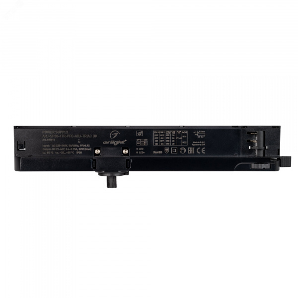 Светильник DL-GRIGLIATO-S90x90-12W Warm3000 BK 90 deg 230 IP40 металл 5 лет