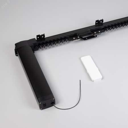 Карниз для штор с электроприводом CNK-M1-TY-RF-2M-BK, IP20, металл, 5 лет