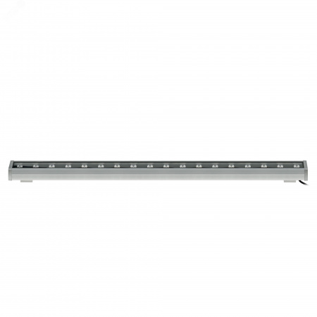 Прожектор светодиодный линейный ULF-L52-18W/6400K/L100 220V IP65 SILVER 1000мм Дневной свет 6400К 1690 Лм Алюминий