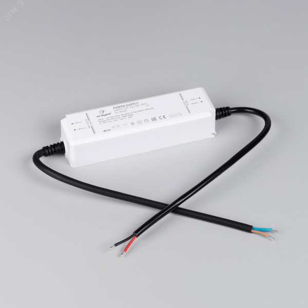 Держатель AURORA-1608-CLIP CLEAR, пластик