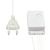 Гирлянда Сеть 1х1,5 м, прозрачный ПВХ, 96 LED мультиколор