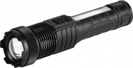 Фонарь светодиодный UA-402 универсальный аккумуляторный 5 Вт LED + 5 Вт COB Zoom 6 режимов маячок клипса USB type C
