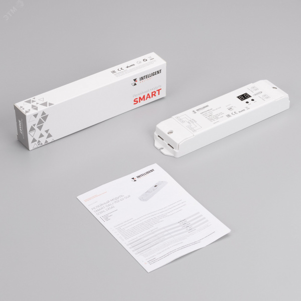 INTELLIGENT ARLIGHT Релейный модуль SMART-DALI-702-62-SUF (230V, 2x5A) (IARL, IP20 Пластик, 5 лет)