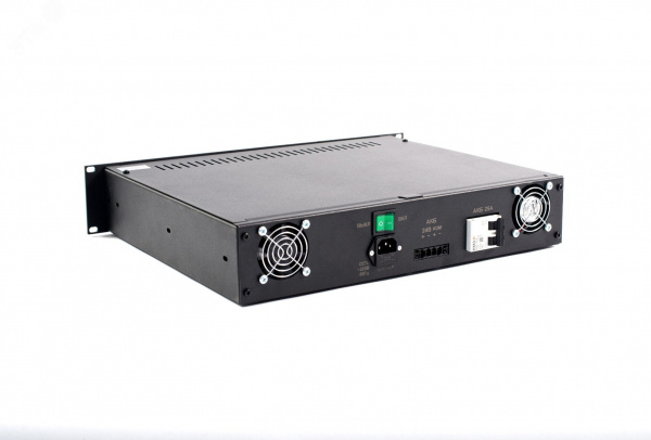 Источник вторичного электропитания SKAT-V.32 Rack 19 2U, под 2 АКБ 26Ач
